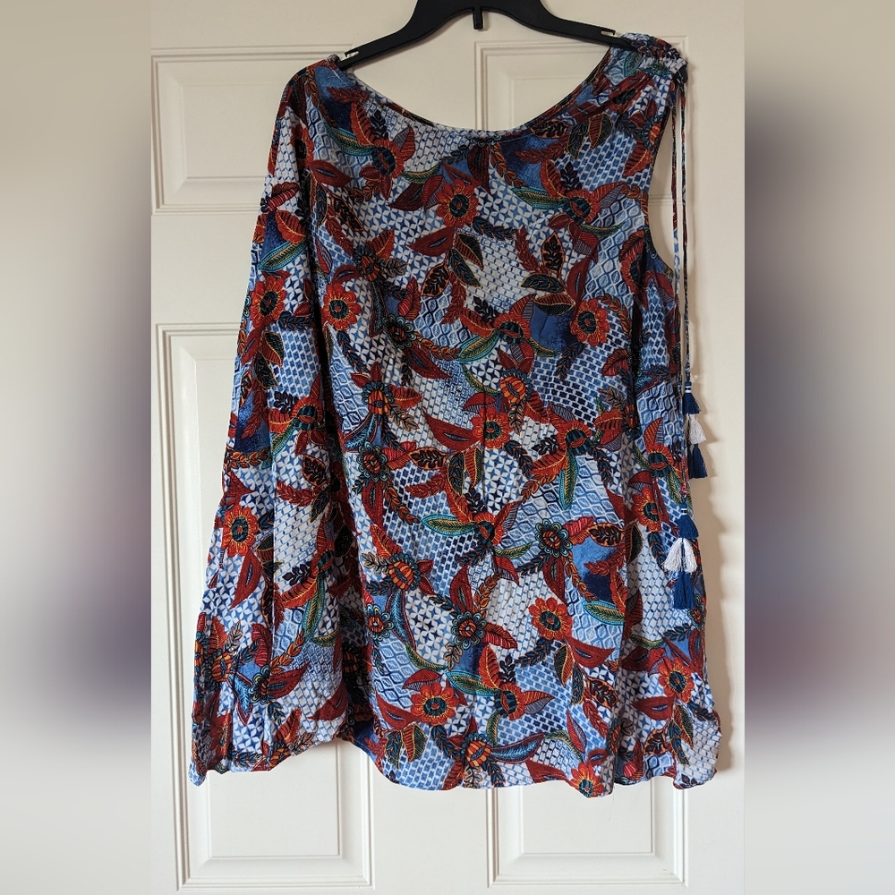 One shoulder Red Carter dress